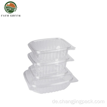 32oz Plastik Einweg -Clear Food Safe Salatbehälter